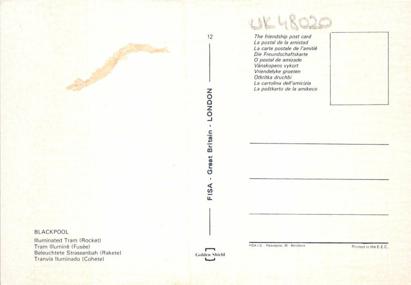 uk48020 crompton lamps blackpool uk