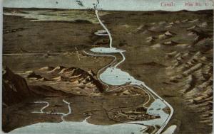 Panama Canal c1910 Postcard