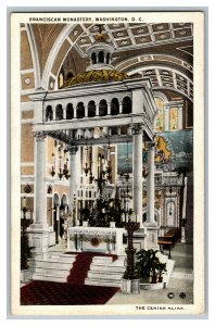 Postcard Washington D.C. Franciscan Monastery Vintage Standard View Card No. 2 