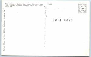 ORISKANY, NY  The Infirmary EASTERN STAR HOME ca 1960s Fraternal Postcard