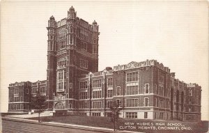 Cincinnati Ohio c1910 Postcard New Hughes High School