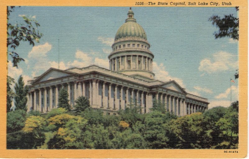 US    PC5564  THE STATE CAPITOL, SALT LAKE CITY, UTAH