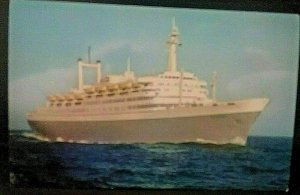 Postcard Flagship Rotterdam Cruise Ship , Holland-American Line  Z2