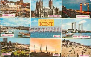 Modern Postcard Greetings from Glorious Brodstairs Kent Canterbury Folkestone...