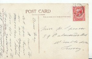 Genealogy Postcard - Spencer - Palmerston Road - Wimbledon - Surrey - Ref 3941A