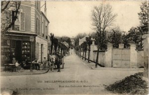 CPA NEUILLY-PLAISANCE Rue des Cultures Maraicheres. (509606)