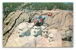 Ride The Whirley Bird Rushmore Helicopter Keystone South Dakota Postcard