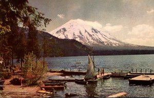 Washington Mount Saint Helens Viewed From Spirit Lake