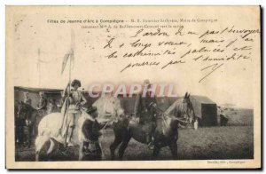 Old Postcard Fetes de Jeanne d & # 39Arc has Compiegne R. Fournier Marie Sarl...