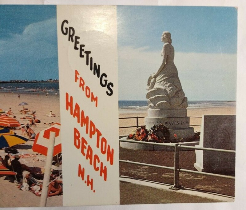 Postal Hampton Beach New Hampshire 1961 Ocean View Newton superior cae en masa
							
							mostrar tÃ­tulo original