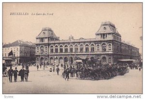 La Gare Du Nord, Bruxelles, Belgium, 1900-1910s