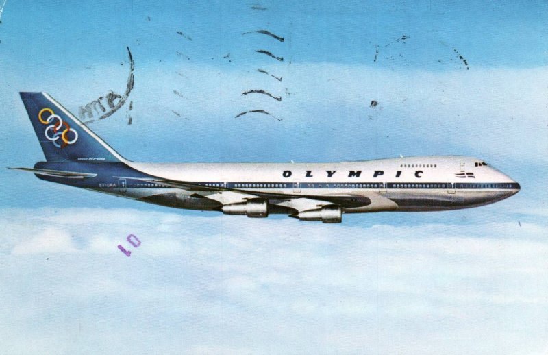 Olympic Airways Boeing 747-200B Airplane BIN