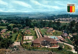 VINTAGE CONTINENTAL SIZE POSTCARD UNITED REPUBLIC OF CAMEROON