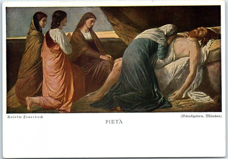 Postcard - Pietà By Anselm Feuerbach, Schackgalerie - Munich, Germany