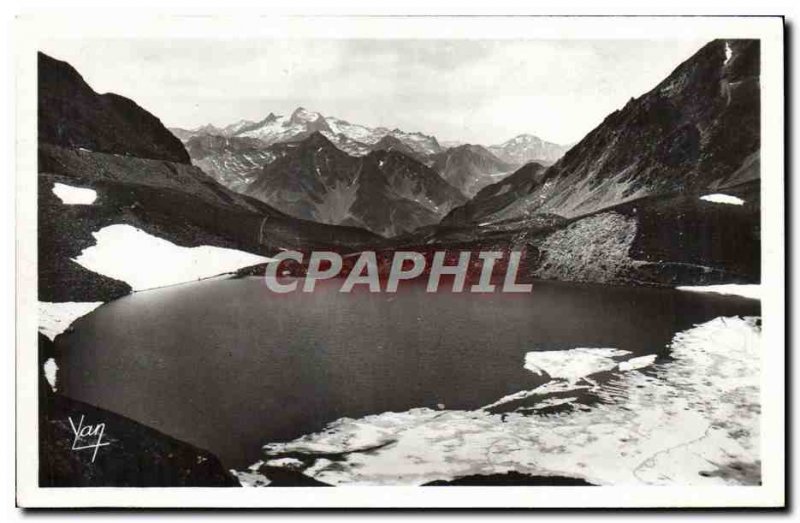 Old Postcard Lake d & # 39Oncet At the foot of the Pic du Midi