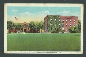 1946 Post Card West VA Wesleyan College & Music Hall