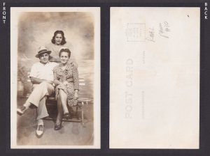 UNITED STATES, RPPC Postcard, Couple
