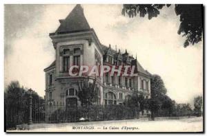 Old Postcard Montargis Bank Caisse d & # 39Epargne