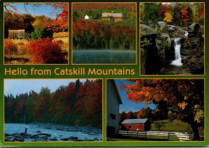 New York Catskills Hello With Multi View Scenery1997