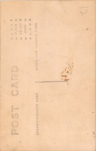 H97/ Interesting RPPC Postcard c1910 Studio Cowboys Chaps Poker 51