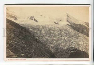 3185819 FRANCE Mont-Blanc chain mountain vintage CABINET Card