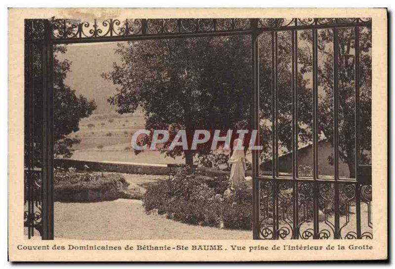 Old Postcard The Dominican Convent Of Bethanie Ste Baume View from the & # 39...