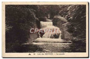 Old Postcard Settons Lake Cascade