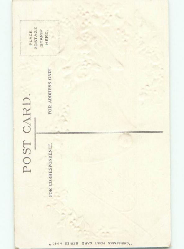 Divided-Back CHRISTMAS SCENE Great Postcard AA0045