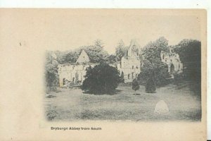 Scotland Postcard - Dryburgh Abbey From South - Roxburghshire - Ref 12435A