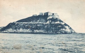 Havana Cuba, Castle Castillo de los Tres Reyes del Morro Vintage Postcard c1910