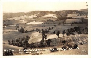 RPPC The Cove Oakland Road near Keysers Ridge, MD c1930s Vintage Postcard