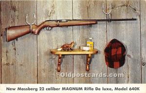 New Mossberg 22 Caliber Magnum Rifle De Luxe, Model 640k Hunting Unused 