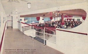 Edgewater Beach Yacht Club Edgewater Beach Hotel Chicago Illinois 1937