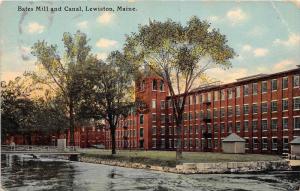 25195 ME, Lewiston, Bates Mill and Canal