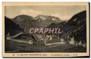 Old Postcard La Grande Chartreuse Isere general view of the Convent