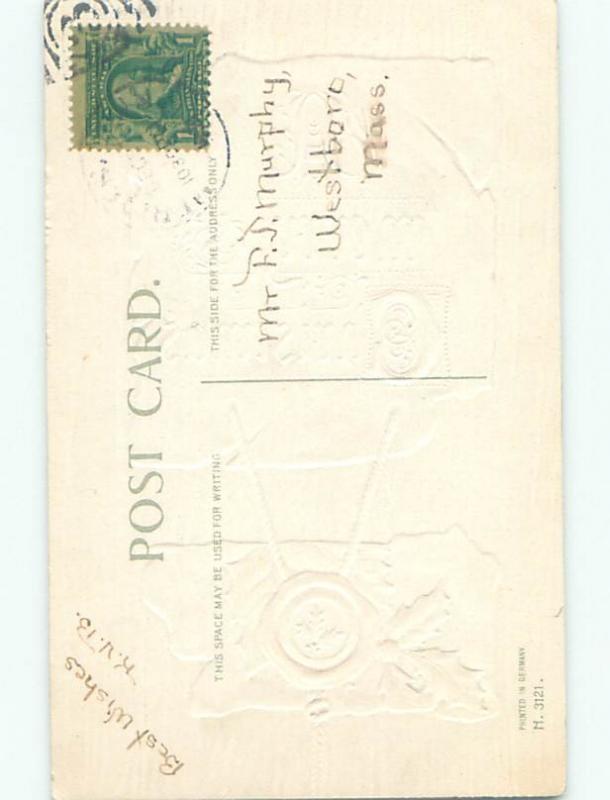 Divided-Back CHRISTMAS SCENE Great Postcard AA0169