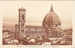 Italy Firenze La Cattedrale vista da Or San Michele