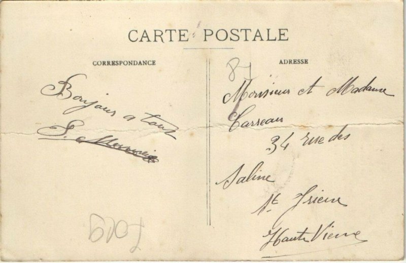 CPA CHALUS La Tour du Fort (806596)