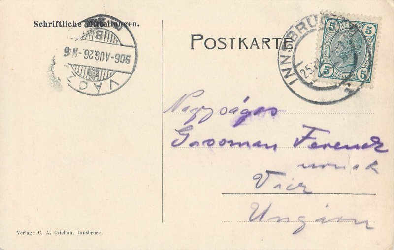 Austria Innsbruck - King Theodoric 1906