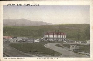 Canaan New Hampshire NH Mt Cardigan After Fire of 1923 Vintage Postcard