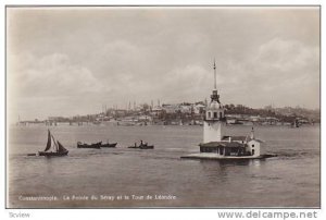 RP: Constantinople, La Pointe du Seray et la Tour de Leandre , Turkey , 00-10s