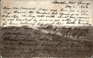 Montana Wool Freighters Havre & Butte RPO Cancel c1906 Vintage Postcard