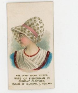 1880s Duke's Tobacco Cigarettes Actors & Actresses Mrs. James Brown Potter F162
