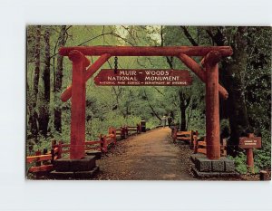 Postcard Entrance, Muir Woods National Monument, Mill Valley, California