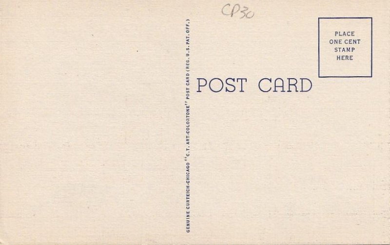 Postcard Theatre Marine Base Camp Lejeune NC