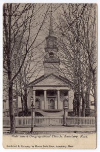 Amesbury, Mass, Main Street Congregational Church