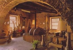 French Vieux Moulin Vallauris Cote D'Azur France Pottery Crafts Alcove Postcard