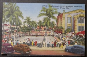 Lake Worth, FL - Shuffle Board Courts, Municipal Auditorium