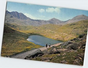 Postcard The Snowdon Horseshoe from the Miners' Track, Wales