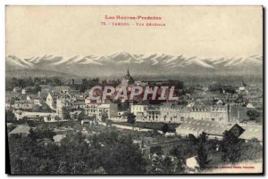 Old Postcard Tarbes Vue Generale